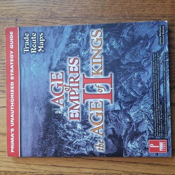 Age Of Empires The Age Of Kings II Prima's Unauthorized Strategy Guide Paperback - Picture 1 of 8